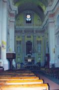 Lutsk. Modest interior of Peter and Paul church, Volyn Region, Churches 