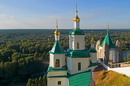 Sviatogirska lavra. Nicholas church and St. Andrew's chapel, Donetsk Region, Monasteries 